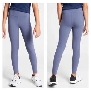 Athleta Girl High Rise Powervita Chit Chat Tight Leggings Large Athleisure